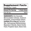 Zinc 50Mg Spring Valley Salud Inmune 200 Pastillas