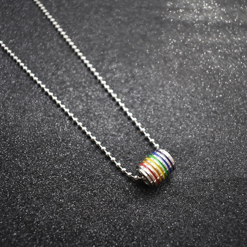 Collar Gay LGBTIQ+ Multicolor Barril