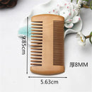 Cepillo/peine Profesional Madera Fortalece Barba Y Cabello