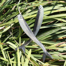 Señuelos De Silicona Para Pesca Realistas 8 Cm X 10 Unidades