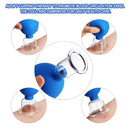 Ventosa Masaje Facial Antiarrugas Cristal Terapia Adelgaza