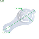 Separador De Clara Yema Huevo Cuchara Plástica Colador