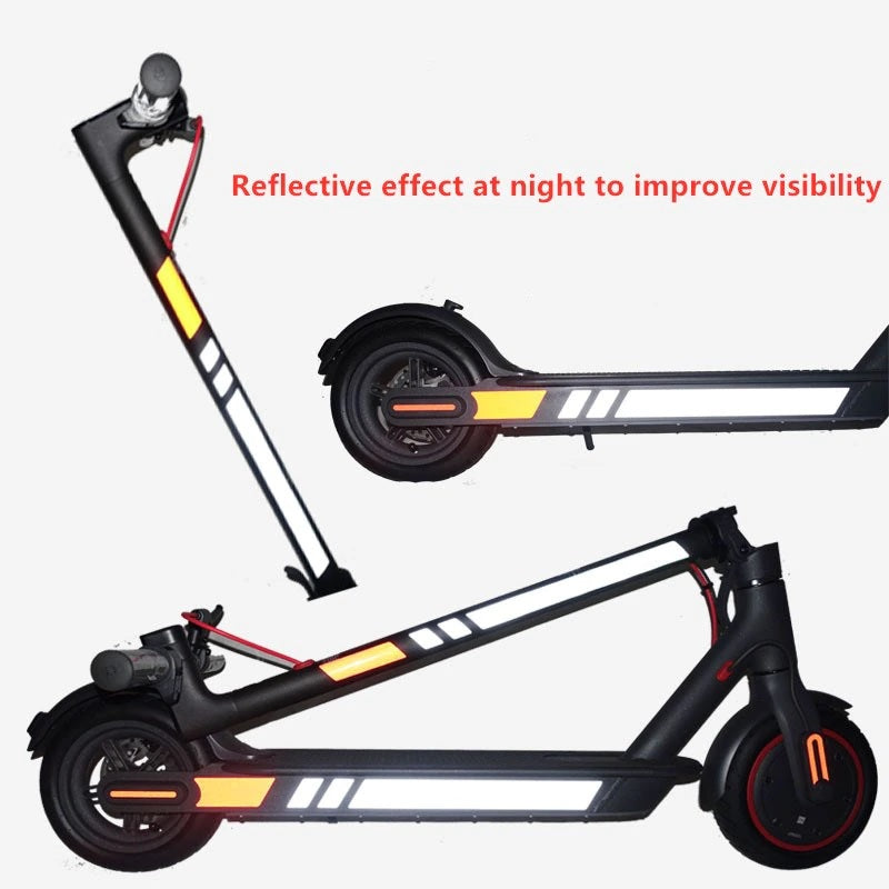 Adhesivos reflectantes para patinete Xiaomi M365 y Pro – Scooters Eléctricos