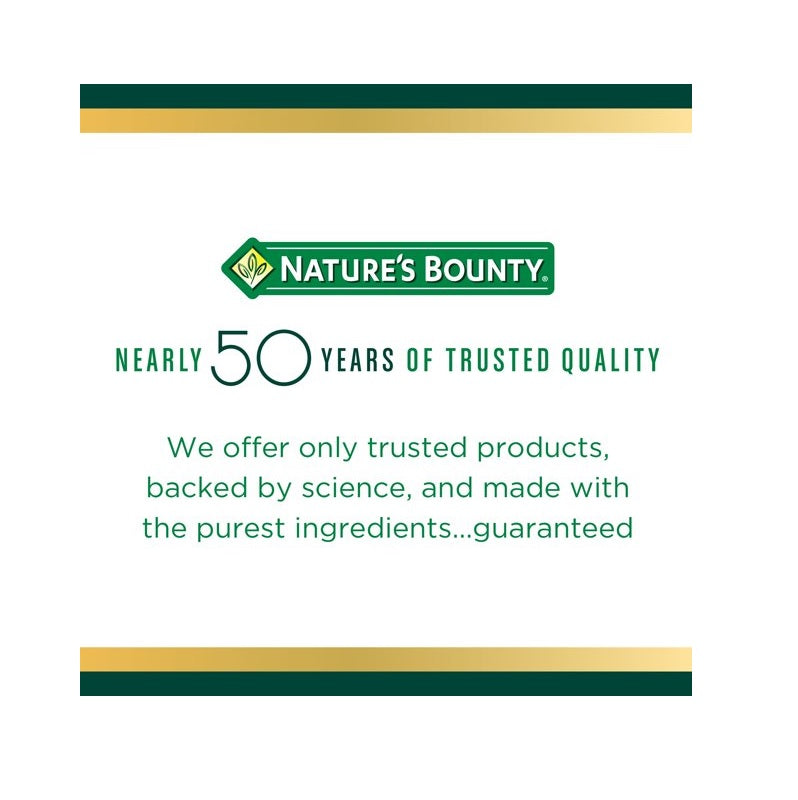 Nature's Bounty Biotina 120 Cápsulas blandas
