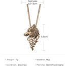 Collar De Lobo Punk Vintage Para Hombres Y Mujeres