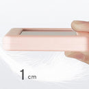 Reloj De Mesa Temperatura Humedad Rosado Electrónico Led