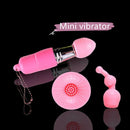 Mini Vibrador Succionador Femenino 3 Piezas Fetiche Fantasia