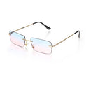 Gafas De Sol Rectangulares Pequeñas Modernas Fashion Outfit