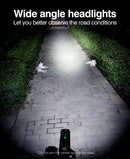 Luz Linterna Led Bicicleta Smart+acople Gopro 1200lm 4500mah