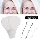 Cinta Adhesiva Estiramiento Facial Y Cuello 40 Unidades