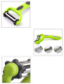 Pelador Rallador De Verduras 3 En 1