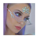 Gafas De Sol Diseño Diamante Espejo Outfit Concierto Flow