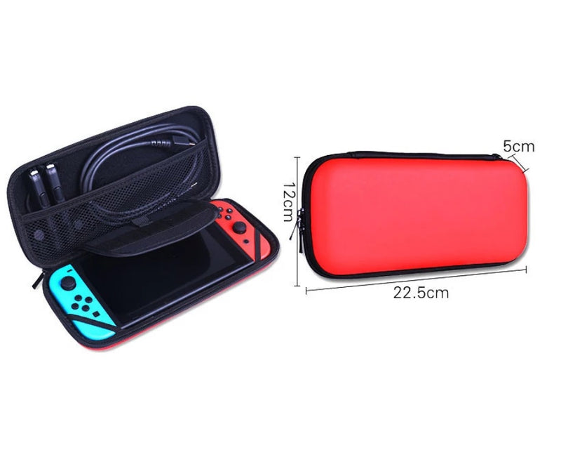 Forro Estuche Resistente Con Compartimientos Nintendo Switch