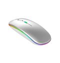 Mouse De Juego Multicolor Inalámbrico Usb Bluetooth