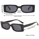Gafas De Sol Rectangulares Outfit Fashion Moda Fiesta