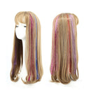 Extensiones Mechones Para El Cabello Brillantes Coloridos