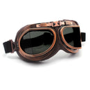 Gafas Patineta Scooter A Prueba De Viento Vintage Acolchada