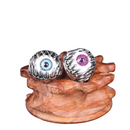 Anillo Mal De Ojo Punk Hip Hop Protección Mujer Hombre Moda