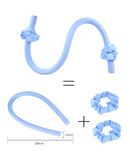 Rizador De Cabello Ondulado Pinza Sin Calor No Quema Cabello