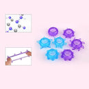 Set Anillos Aros Para Pene Silicona Retardante 5 Unidades