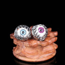 Anillo Mal De Ojo Punk Hip Hop Protección Mujer Hombre Moda