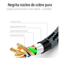 Cable Datos 2 Metros Carga Rapida 3.0 Lighting Para iPhone