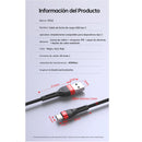 Cable Datos 2 Metros Carga Rapida 3.0 Micro Usb Top Calidad