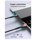 Cable De Carga Rapida 3 Metros Tipo C Pzoz Mejorado