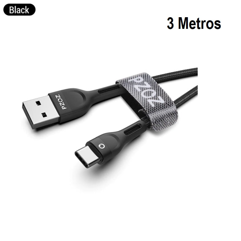 Cable Datos 2 Metros Carga Rapida 3.0 Micro Usb Top Calidad