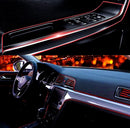 Tiras De Moldura Para Interior Del Carro Universal Decora 5m-Dorado