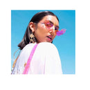 Gafas De Sol Llamas Extendidas Concierto Outfit Fashion Moda