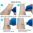 Ventosa Masaje Facial Antiarrugas Cristal Terapia Adelgaza