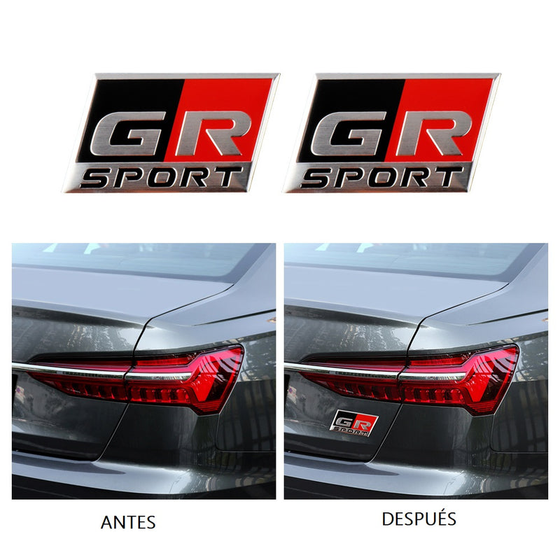 Emblema Toyota Gr Sport Gazoo Racing Hilux Fortuner Sahara