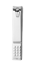 Cortauñas Negro Ácero Inoxidable Profesional Grande