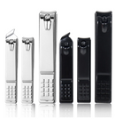 Cortauñas Negro Ácero Inoxidable Profesional Grande