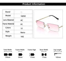Gafas De Sol Rectangulares Pequeñas Modernas Fashion Outfit