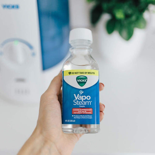 Vicks Vapo Steam Alcanfor Para Vaporizador Alivio al Respirar