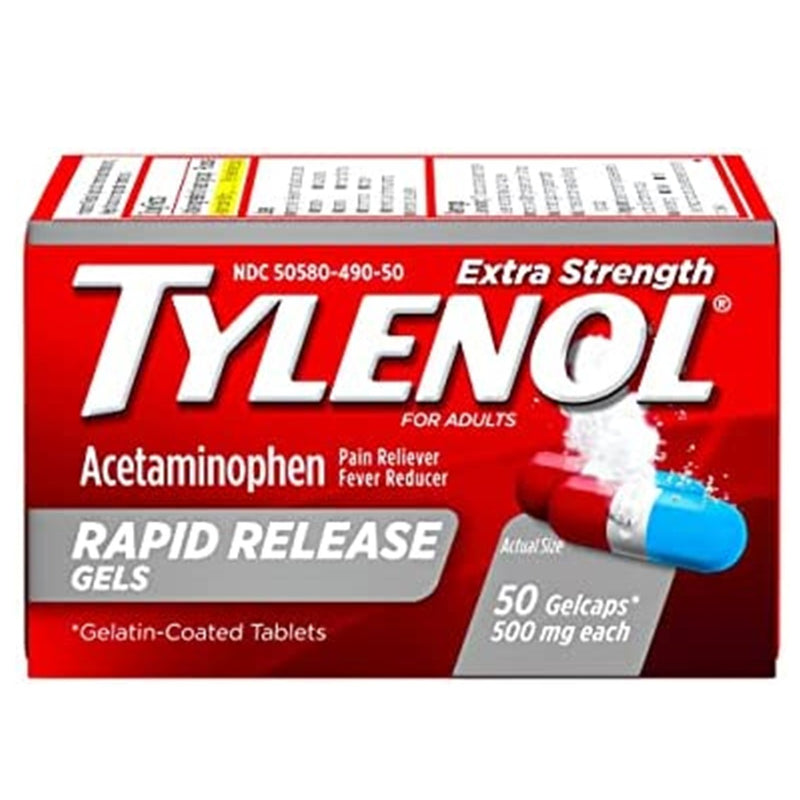 Tylenol Por 50 Capsulas