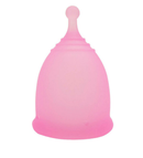 Copa Menstrual Reutilizable Rosada Tallas Diferentes
