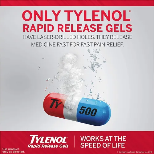 Tylenol Gel 500mg Extra Fuerte