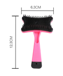 Cepillo Para Perro Quita Nudos Con Botón Mágico