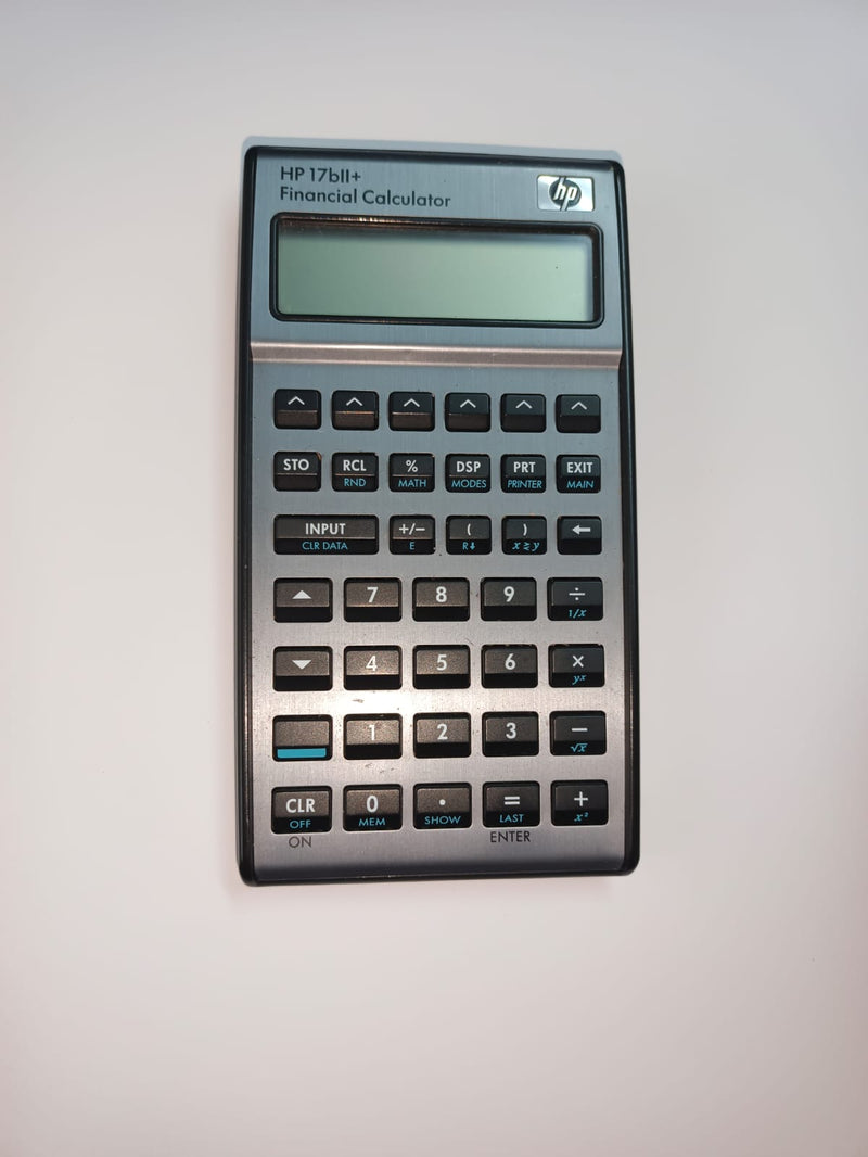 Calculadora Financiera Hp 17bii+ Con Estuche Original