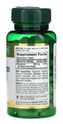 Natures Bounty Magnesio 100 Tabletas Suplemento Dietario 500 mg