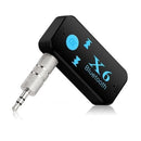Adaptador Bluetooth Receptor Carro Radio X6 Plug Recargable