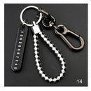 Llavero Anti Pérdida Con Contacto Carro Casa Cuerda Trenzada