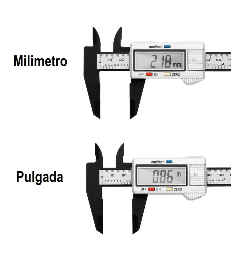 Calibrador Digital Electronico Pie De Rey Preciso