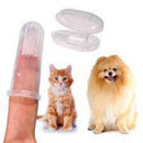 Cepillo De Dientes Súper Suave Para Mascotas Con Estuche Transparente