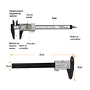 Calibrador Digital Electronico Pie De Rey Preciso