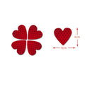 Sticker Reflectivo Para Carro Moto 12 Corazones