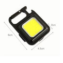 Linterna Potente Llavero 500lm Recargable Multiusos
